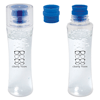 WB6317-TRITAN™ 500 ML. (17 FL. OZ.) CURVE BOTTLE-Royal Blue Silicone/Clear bottle